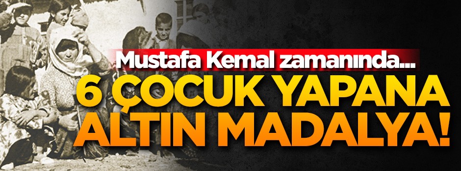 6 çocuk yapana “altın madalya”
