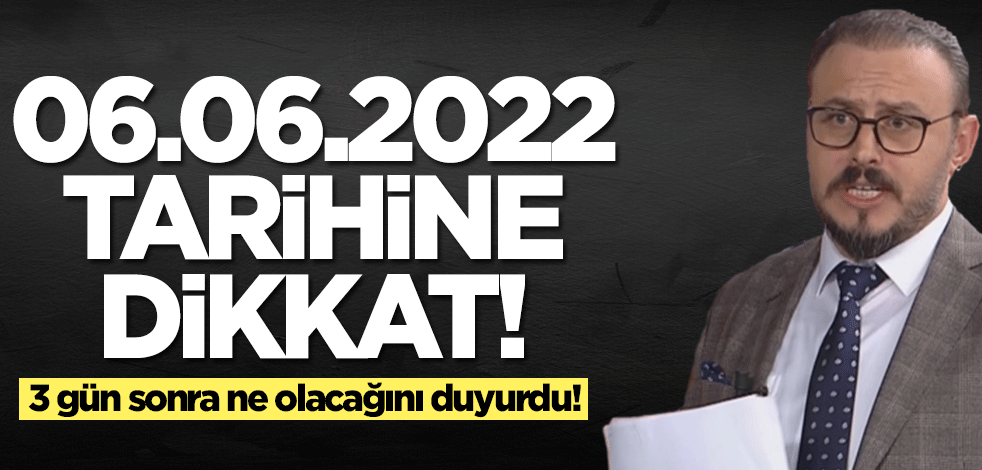 6 Haziran'da ne olacak? Canlı yayında şok eden sözler... Aman dikkat