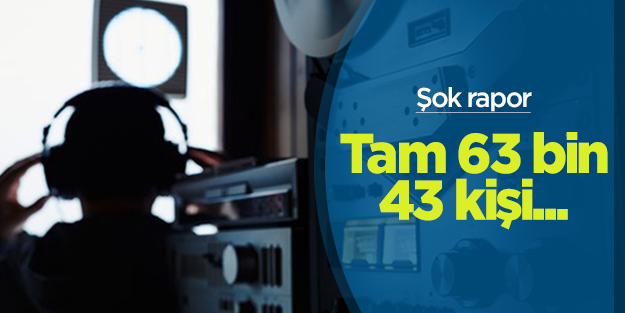 63 bin 43 kişi dinlenmiş!