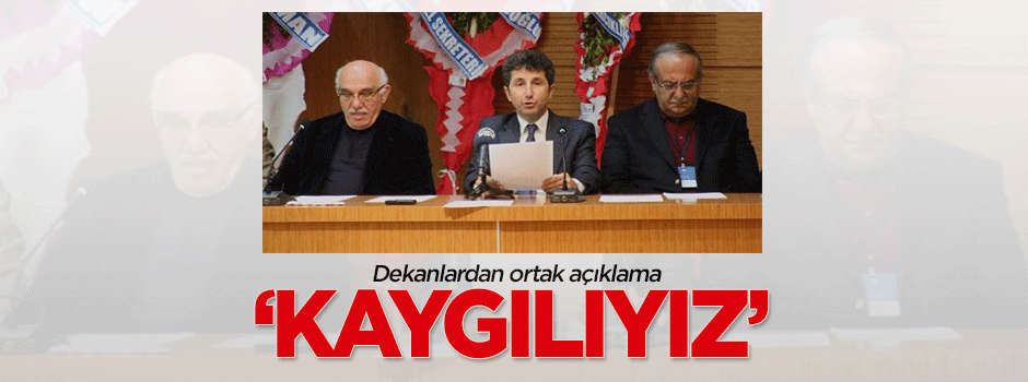 66 ilahiyat dekanı: Kaygılıyız