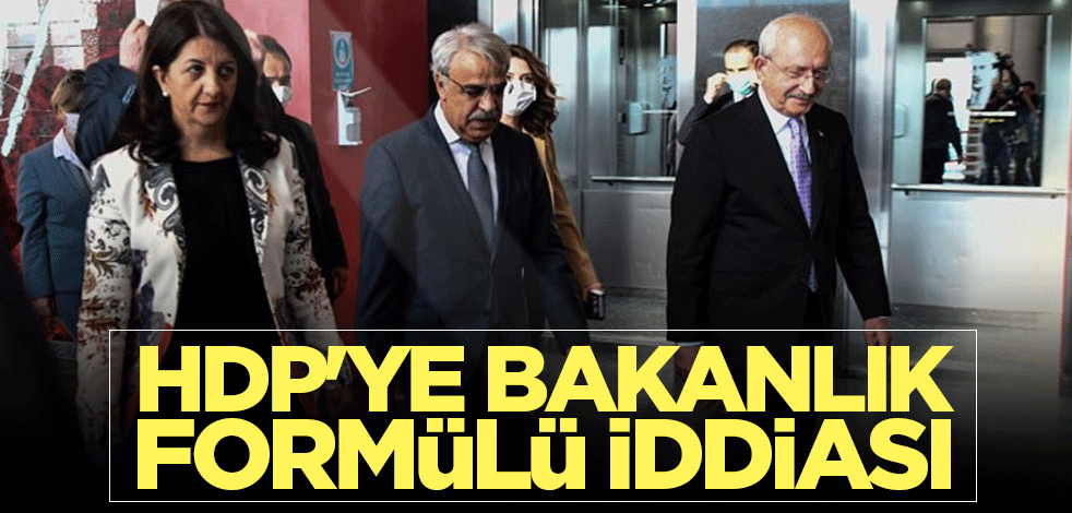 6'lı koalisyonda HDP'ye bakanlık formülü iddiası!