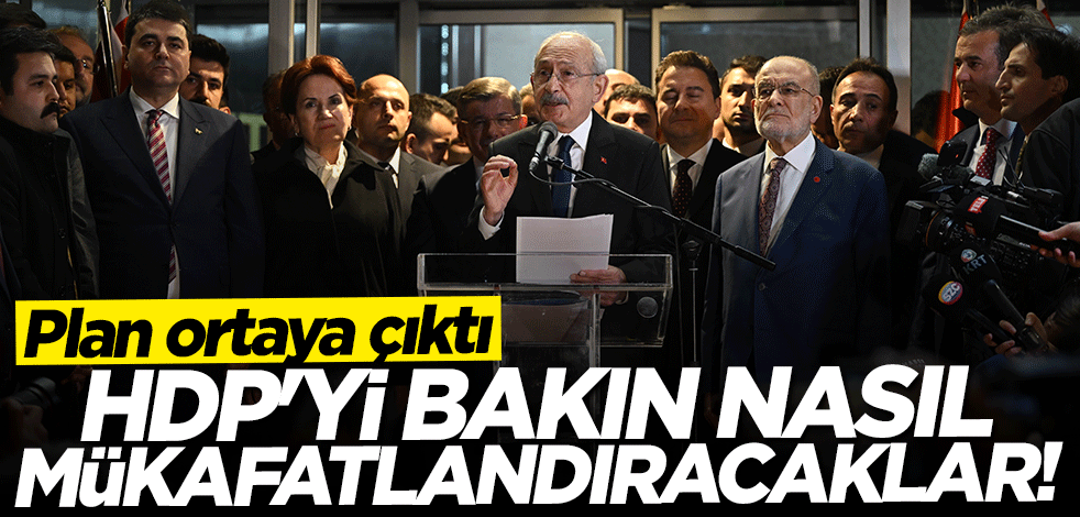 6'lı koalisyondan HDP'ye aday çıkarmama mükafatı