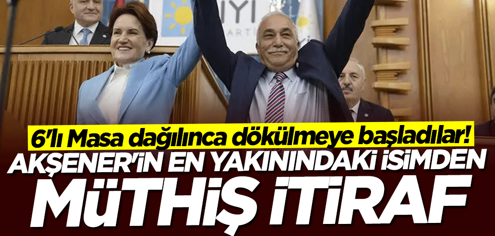 6’lı Masa dağılınca dökülmeye başladılar! İP'li Fakıbaba'dan müthiş itiraf