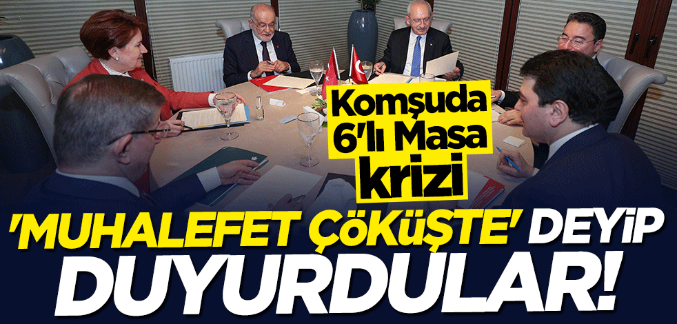 6'lı Masa'nın çöküşü Yunanistan'da gündem oldu