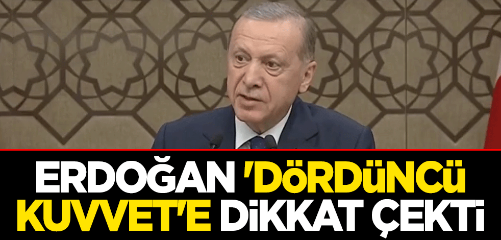 7. Anadolu Medya Ödülleri Töreni'nde konuşan Cumhurbaşkanı Erdoğan 'dördüncü kuvvet'e dikkat çekti