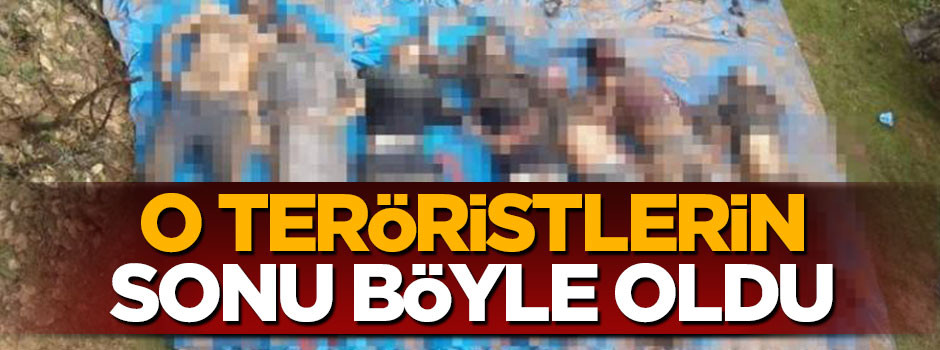 7 teröristin sonu böyle oldu