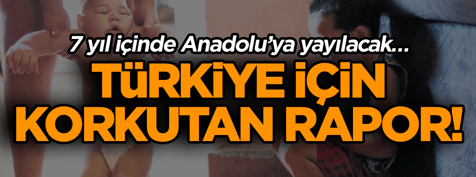 7 yıl içinde Anadolu’ya yayılacak… Türkiye için korkutan rapor!