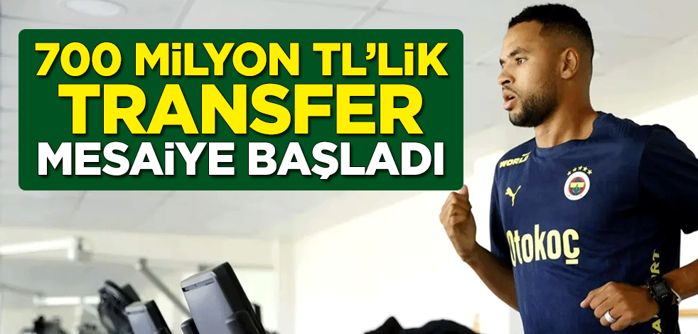 700 milyon liralık transfer En-Nesyri, Fenerbahçe'de mesaiye başladı