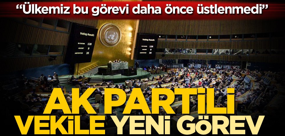 75. yılında BM Genel Kurulu’na Türk başkan! "Ülkemiz bu görevi daha önce üstlenmedi"