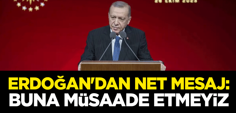 8. Aile Şurası'nda konuşan Cumhurbaşkanı Erdoğan'dan net mesaj: Buna müsaade etmeyiz