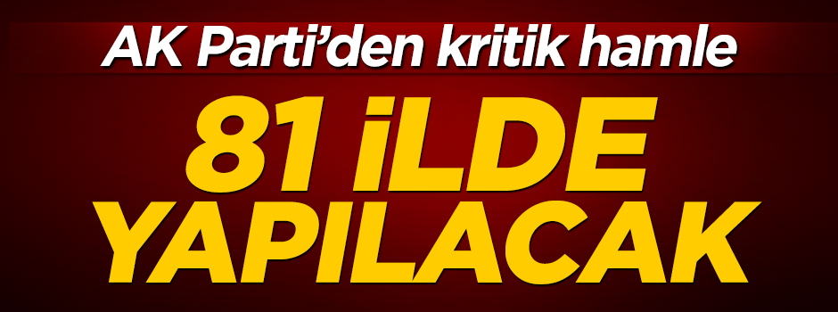 81 ilde ekonominin nabzı tutulacak