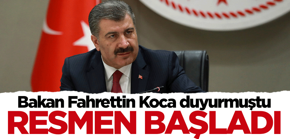 85 yaş üzeri vatandaşlar evlerinde aşılanmaya başlandı