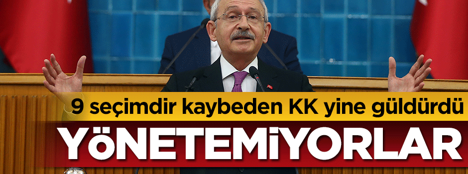 9 seçimdir kaybeden KK yine güldürdü: Yönetemiyorlar