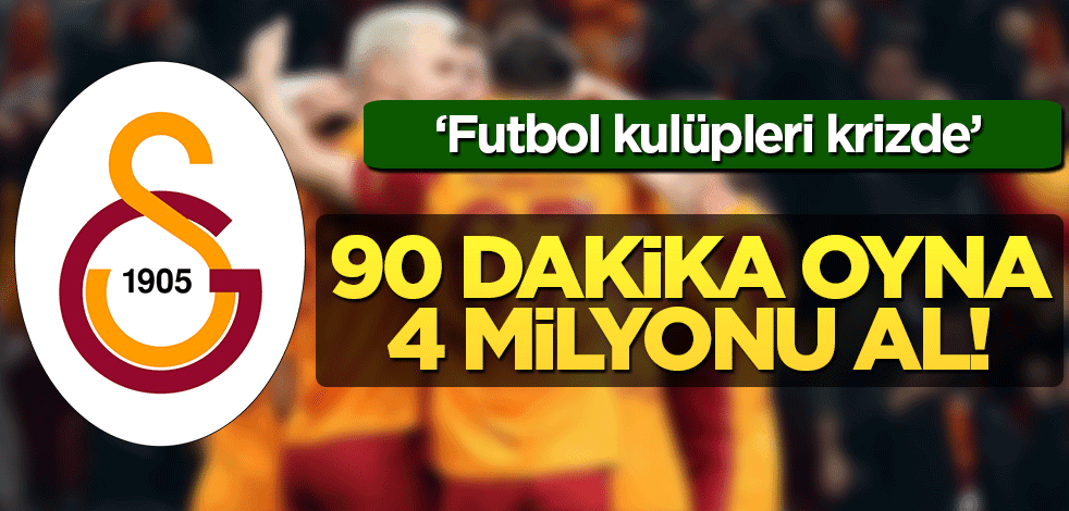 90 dakikalık maçı kazan, 4 milyonu cebine koy! Sonra da mankenlerle yiyip 'kriz var' de