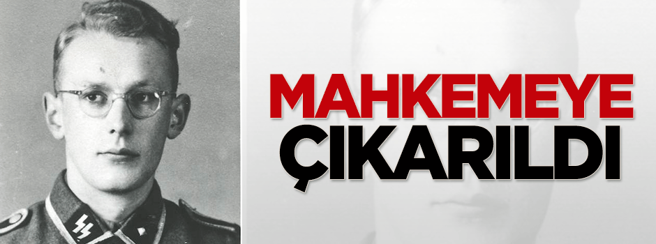 93 yaşındaki Nazi subayı mahkemeye çıkarıldı