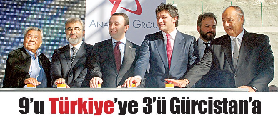 9’u Türkiye’ye 3’ü Gürcistan’a