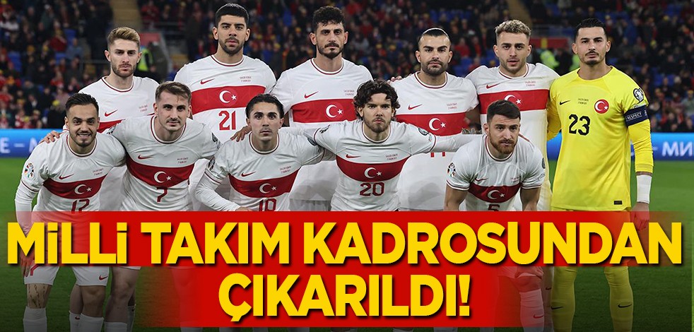 A Milli Futbol Takımı'nda Semih Kılıçsoy kadrodan çıkarıldı
