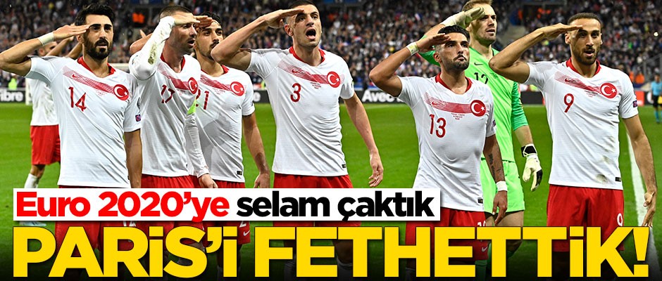 A Milli Takım, Fransa'da avantajı kaptı