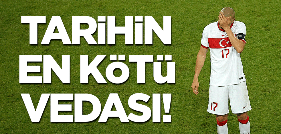 A Milli Takım'dan tarihin en kötü vedası!
