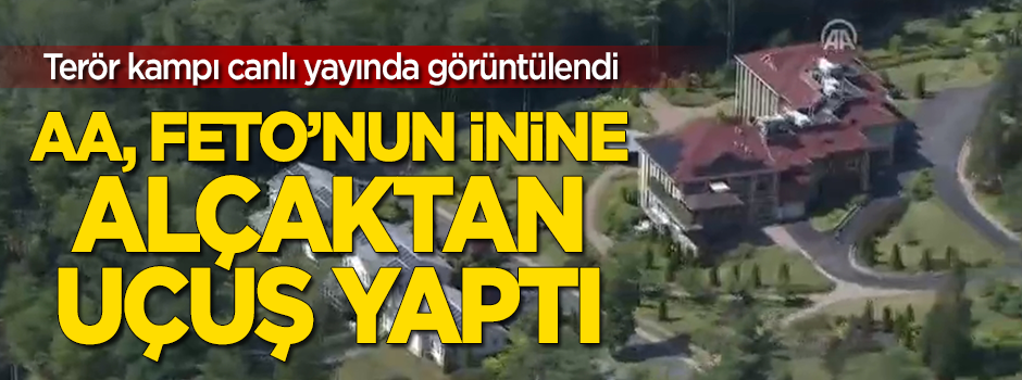 AA, FETÖ'nün Pensilvanya'daki terör kampını görüntüledi