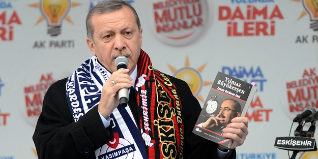 Başbakan Erdoğan Eskişehir'de Kılıçdaroğlu'nu Büyükerşen'le vurdu