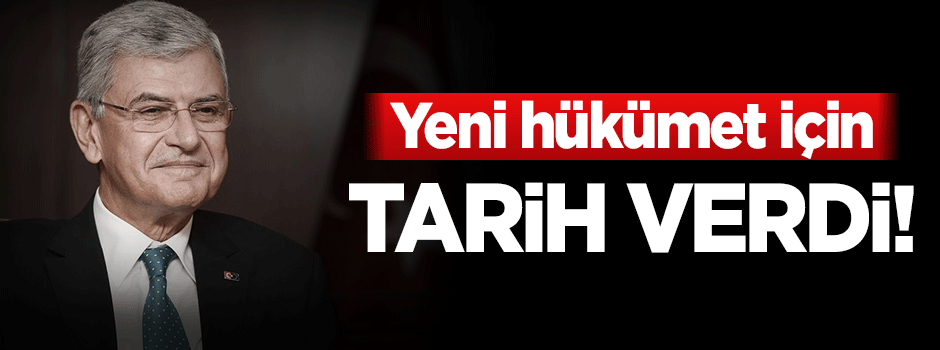 AB Bakanı Bozkır yeni hükümet için tarih verdi!