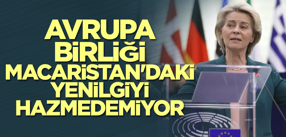 AB Macaristan'daki yenilgiyi hazmedemiyor