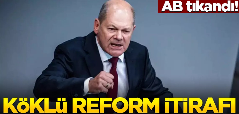 AB tıkandı! Reform itirafı