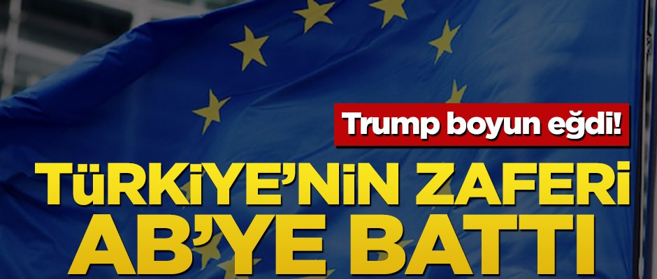 AB: Türkiye'ye kimse ses çıkaramadı