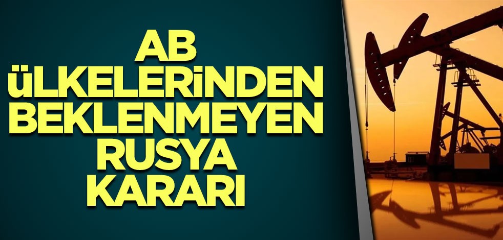 AB ülkelerinden beklenmeyen Rusya kararı