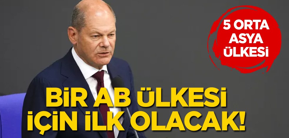AB ülkesi için bir ilk: 5 Orta Asya ülkesinin liderlerini Berlin'de ağırlayacak! Çağrı yapıldı