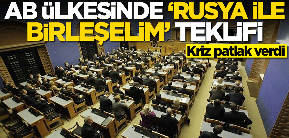 AB ülkesinden 'Rusya ile birleşelim' teklifi