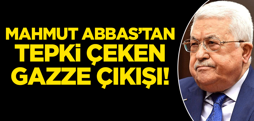 Abbas: Filistin halkının meşru tek temsilcisi biziz!