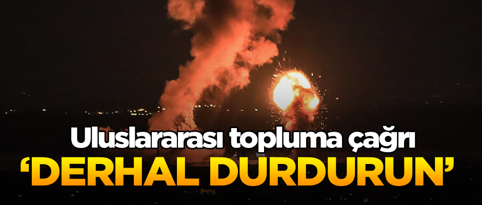 Abbas'tan uluslararası topluma çağrı: Derhal durdurun