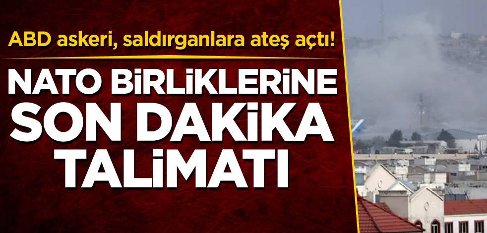 ABD askeri, saldırganlara ateş açtı! NATO birliklerine son dakika talimatı