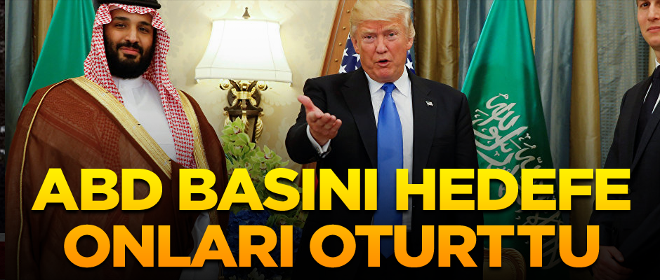ABD basını hedefe onları oturttu