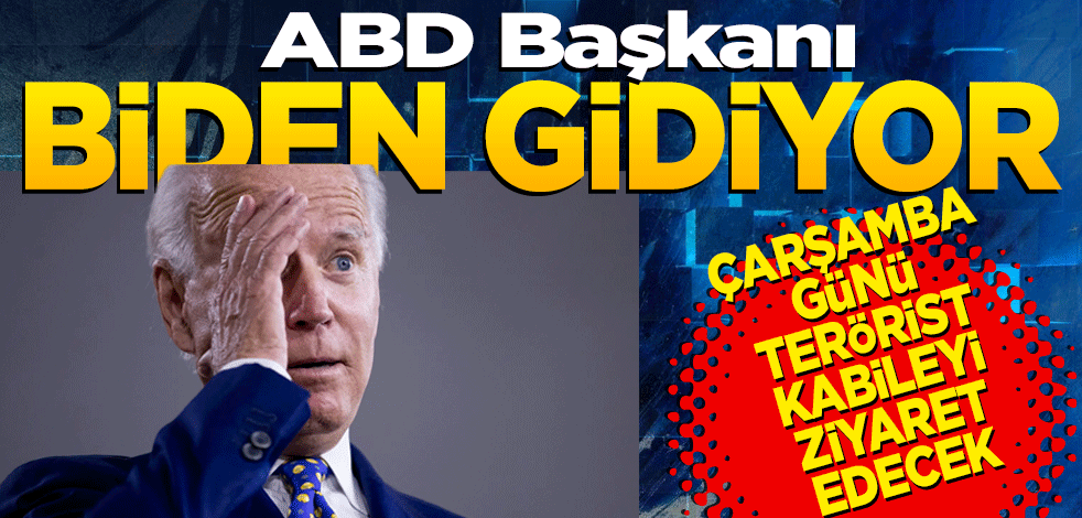 ABD Başkanı Biden, çarşamba günü İsrail'e gidecek
