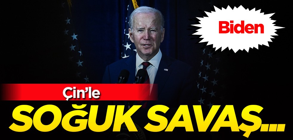 ABD Başkanı Biden kararını iletti: Çin'le soğuk savaş başlatmaya çalışmıyoruz! Tarihi mesajı