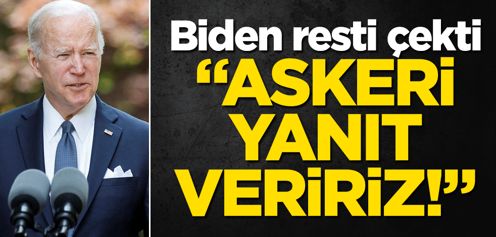 ABD Başkanı Biden'dan Çin'e rest: Tayvan'ı işgal ederseniz askeri yanıt veririz!