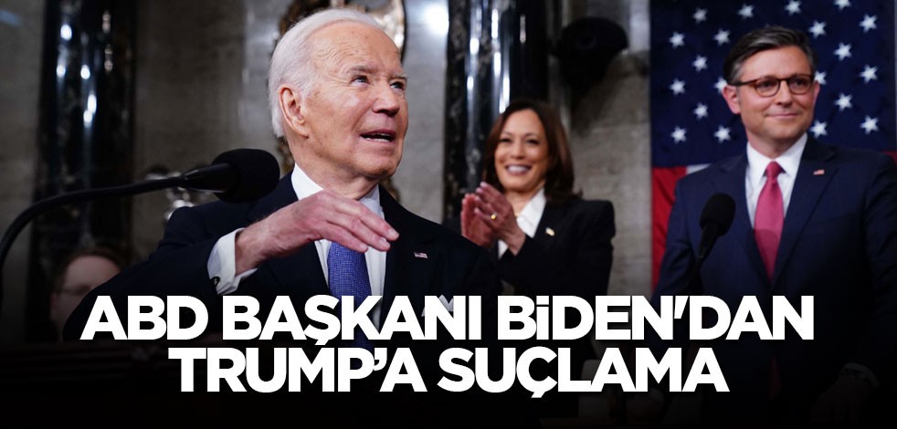 ABD Başkanı Biden'dan, Trump açıklaması