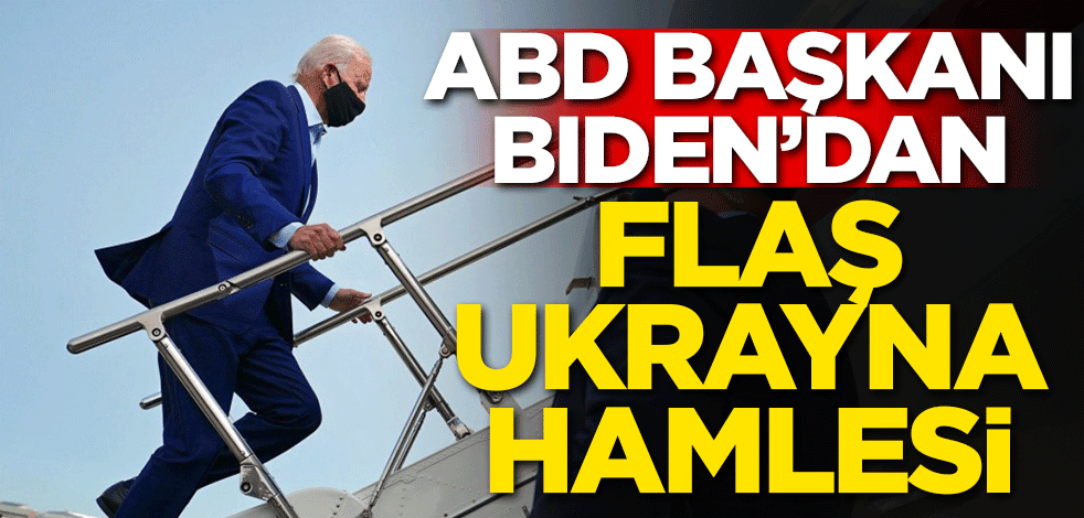 ABD Başkanı Joe Biden Ukrayna sınırına gidiyor