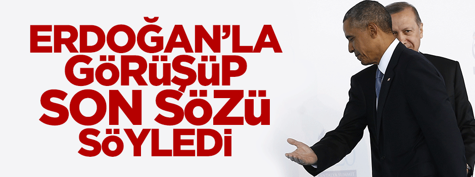 ABD Başkanı Obama: Esad gitmeli