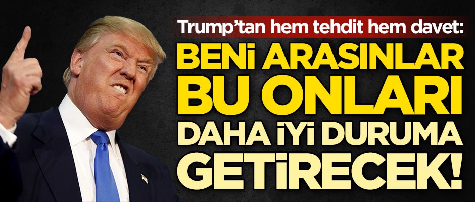 ABD Başkanı Trump'tan İran'a hem tehdit hem davet