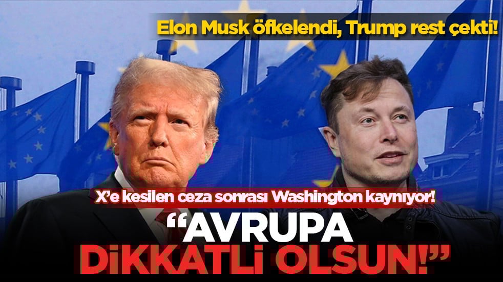ABD Başkanı Trump’tan, X platformuna ceza kesen AB’ye sert tepki