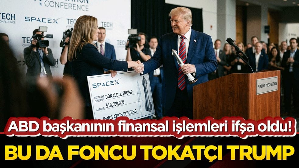 ABD başkanının finansal işlemleri ifşa oldu! Bu da foncu tokatçı Trump