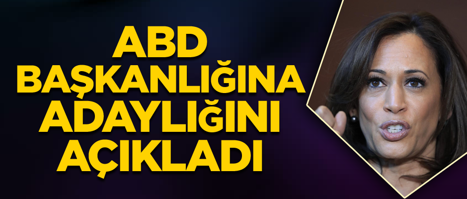 ABD başkanlığına adaylığını açıkladı