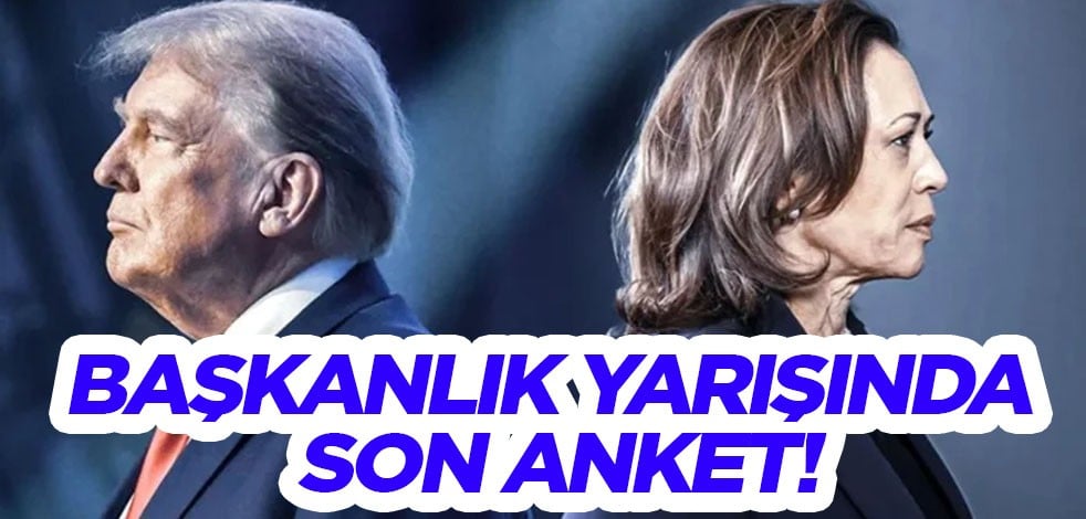 ABD başkanlık yarışında son anket! Büyük kavga: Kamala Harris ve Donald Trump başa baş! İşte o anket