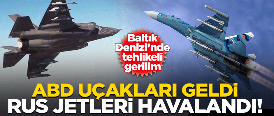 ABD bombardıman uçakları Rus jetleri tarafından savuşturuldu!