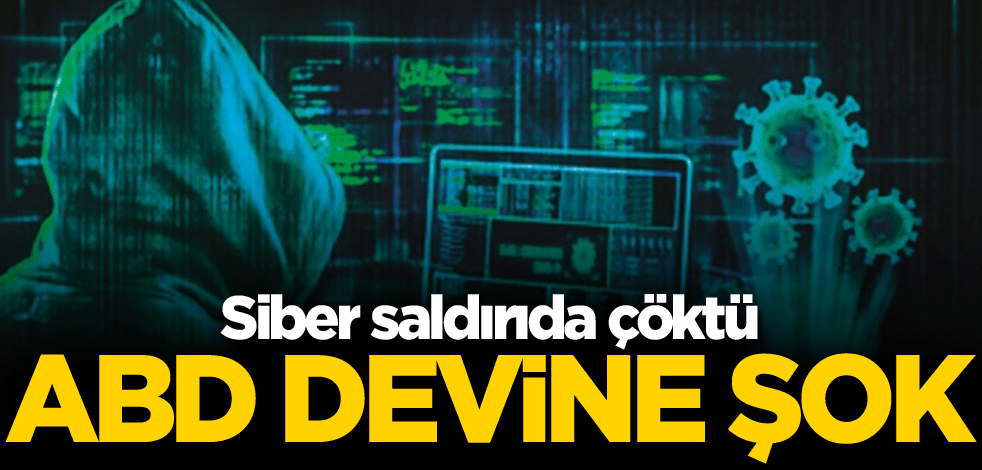 ABD devine soğuk duş! Siber saldırıda çöktü