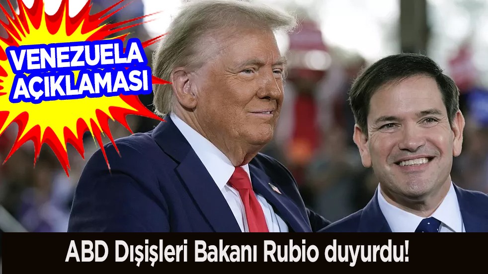  ABD Dışişleri Bakanı Rubio duyurdu: Dikkat çeken çarpıcı Venezuela açıklaması